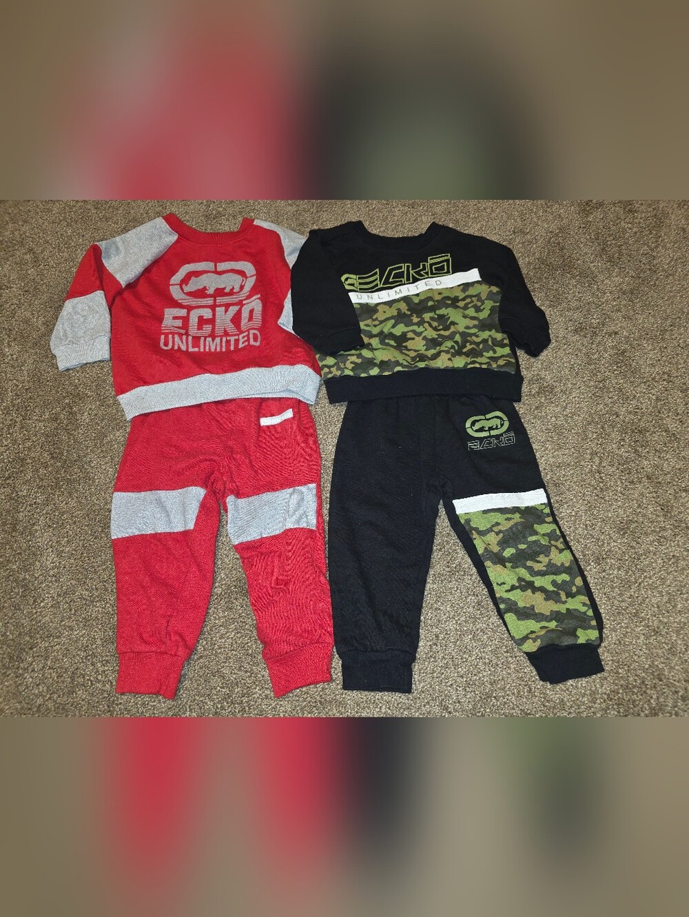 Set Of 2 Ecko Unlimited Toddler Boy's 2T Outfits